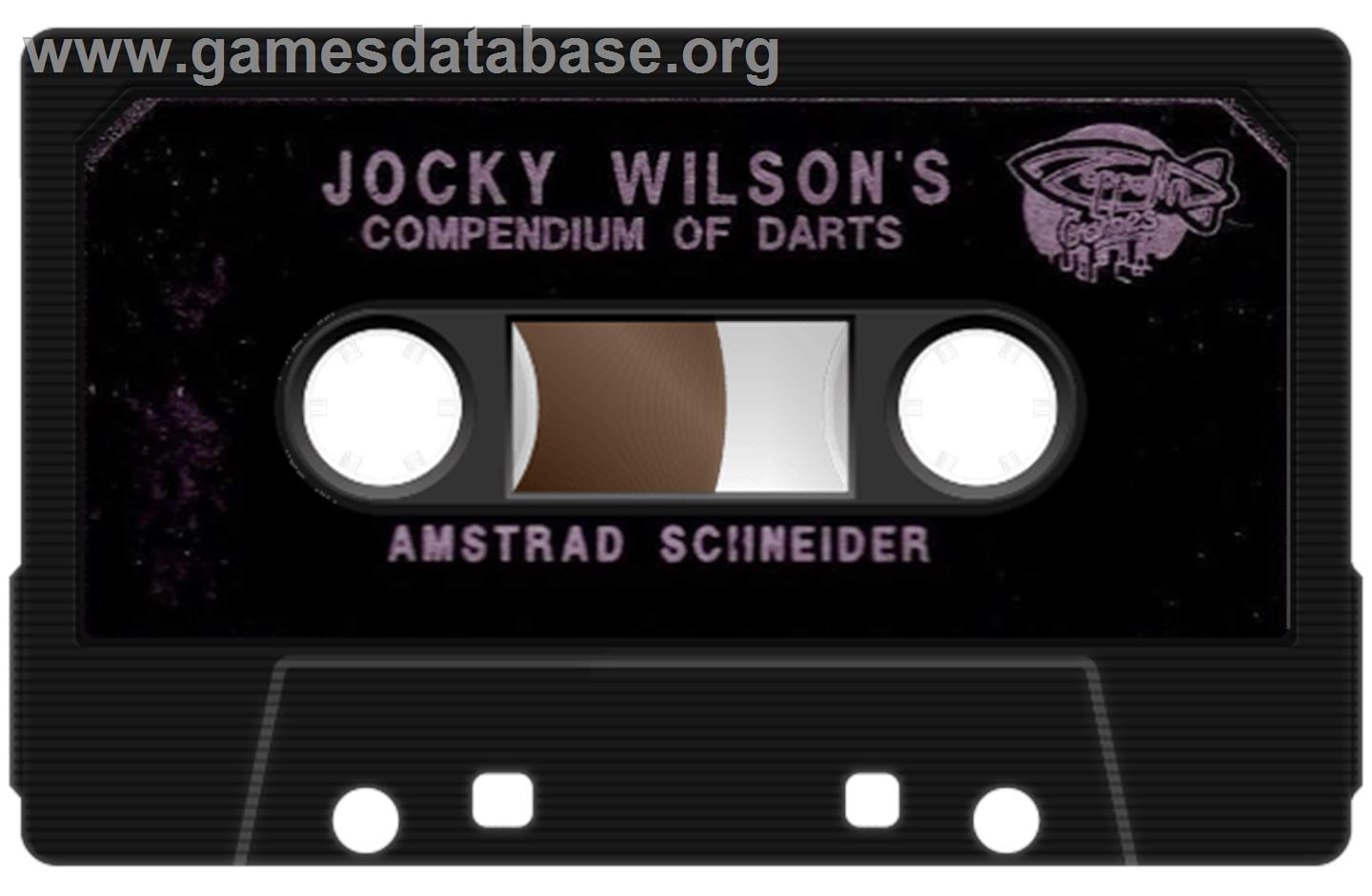 Jocky Wilson's Compendium of Darts - Amstrad CPC - Artwork - Cartridge