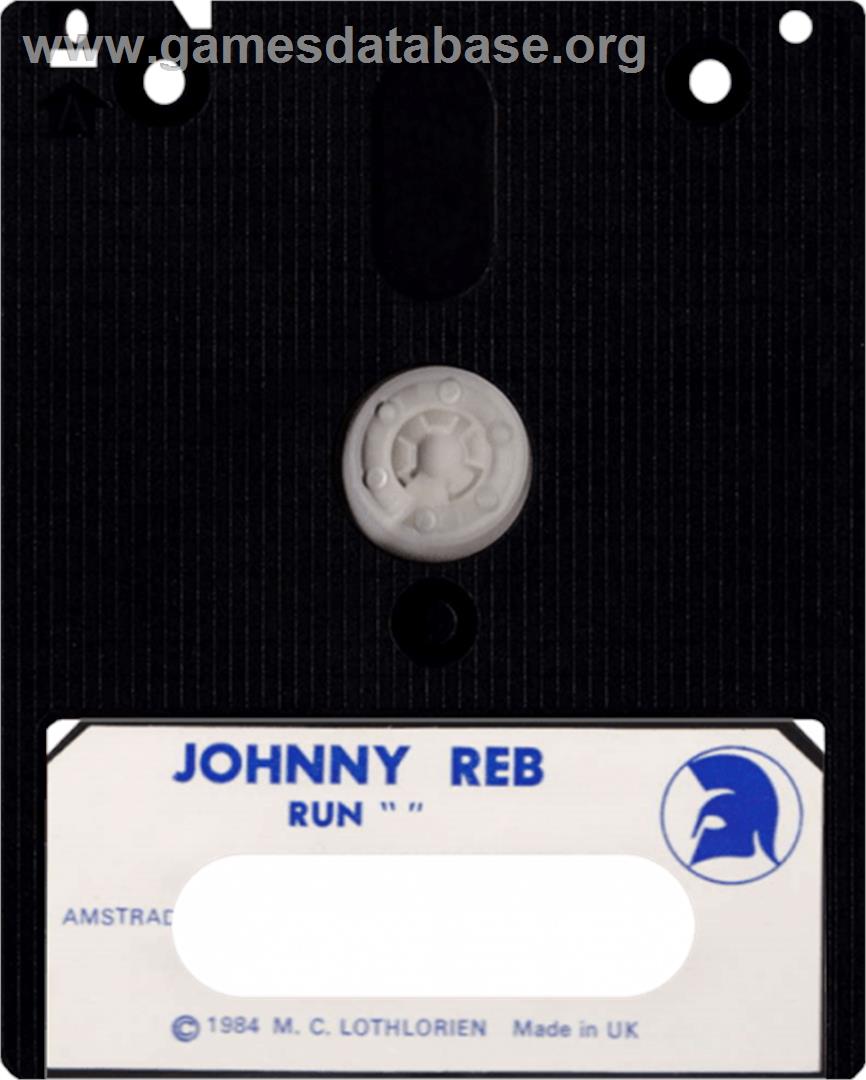 Johnny Reb - Amstrad CPC - Artwork - Cartridge