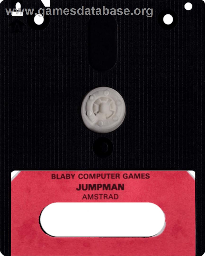 Jumpman - Amstrad CPC - Artwork - Cartridge