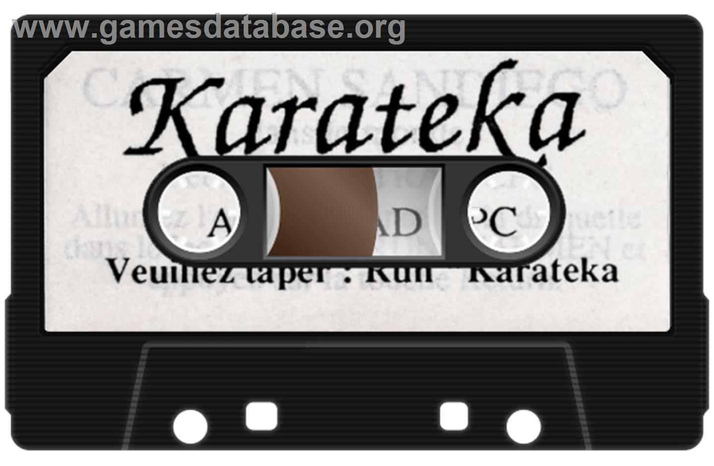 Karateka - Amstrad CPC - Artwork - Cartridge