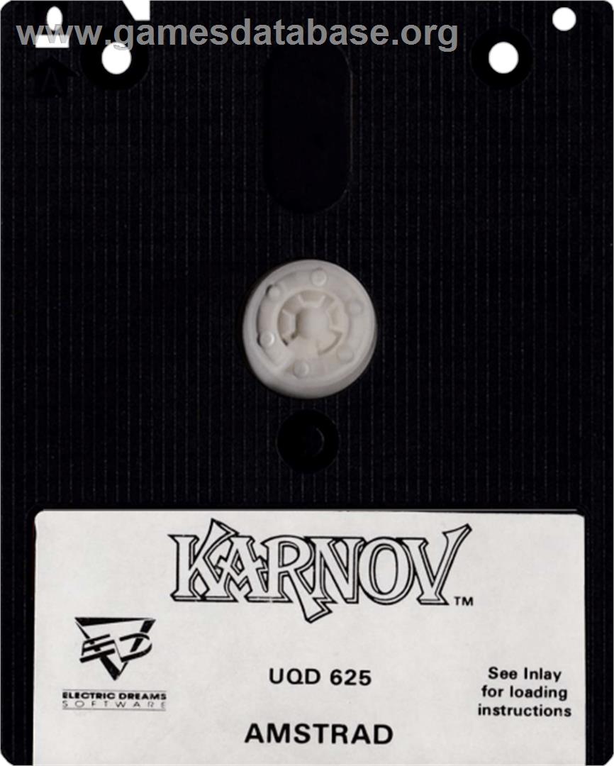 Karnov - Amstrad CPC - Artwork - Cartridge