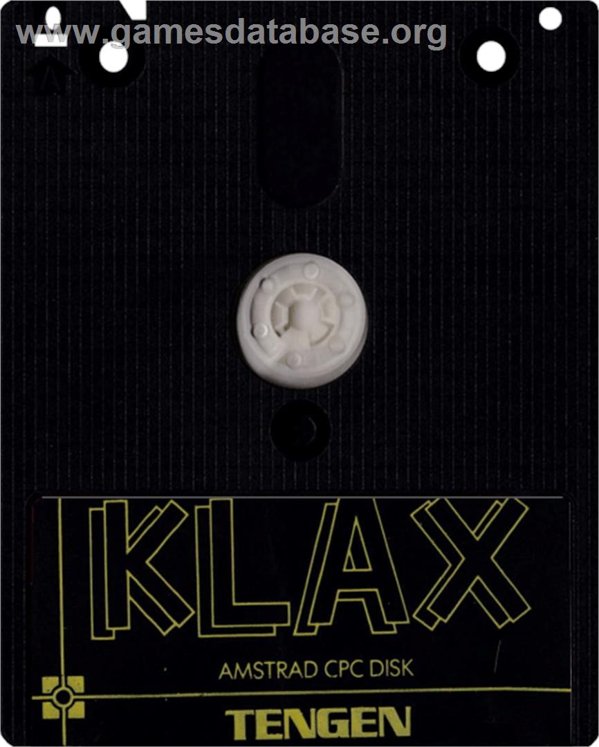Klax - Amstrad CPC - Artwork - Cartridge