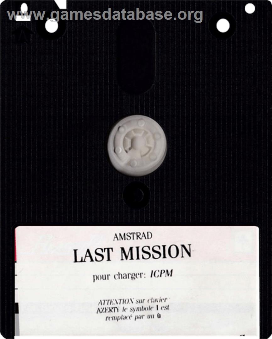 Last Mission - Amstrad CPC - Artwork - Cartridge