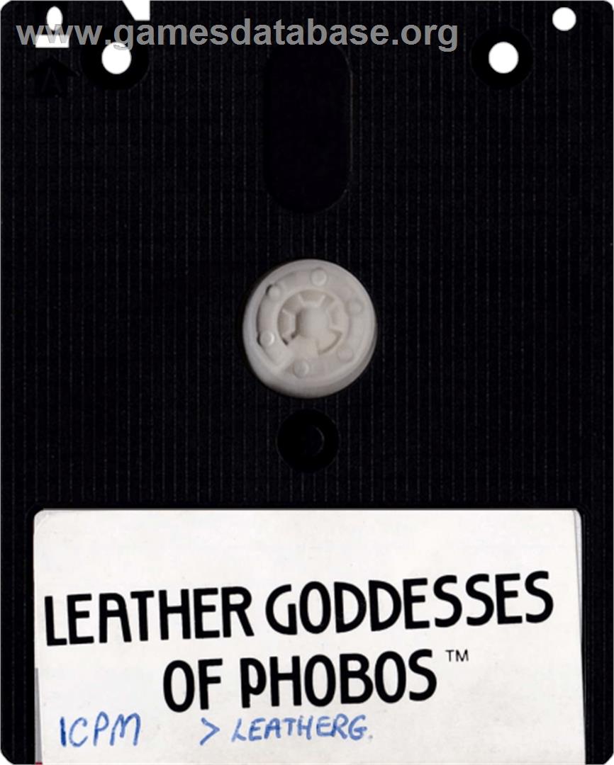 Leather Goddesses of Phobos - Amstrad CPC - Artwork - Cartridge