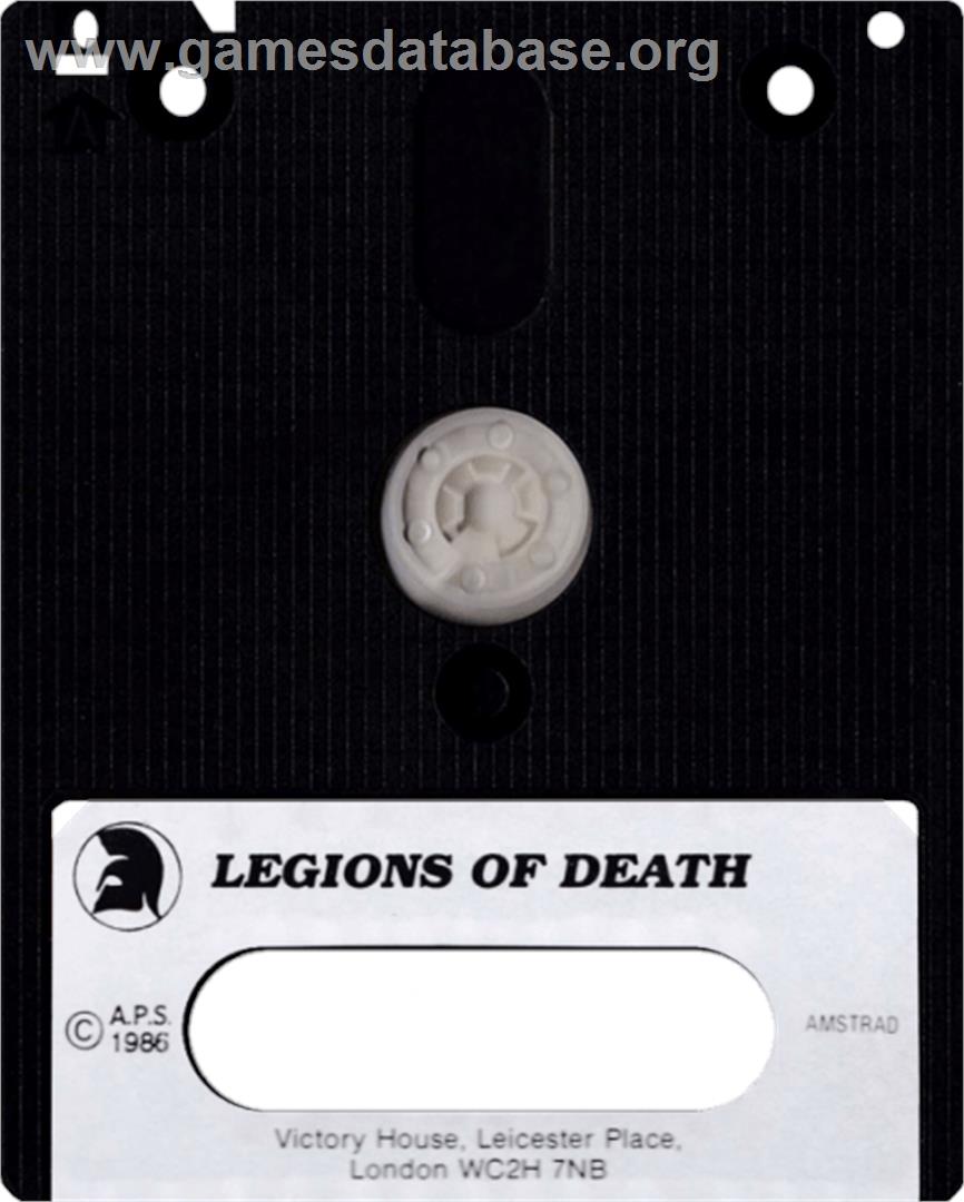 Legions Of Death - Amstrad CPC - Artwork - Cartridge