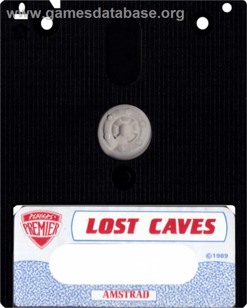 Lost Caves - Amstrad CPC - Artwork - Cartridge