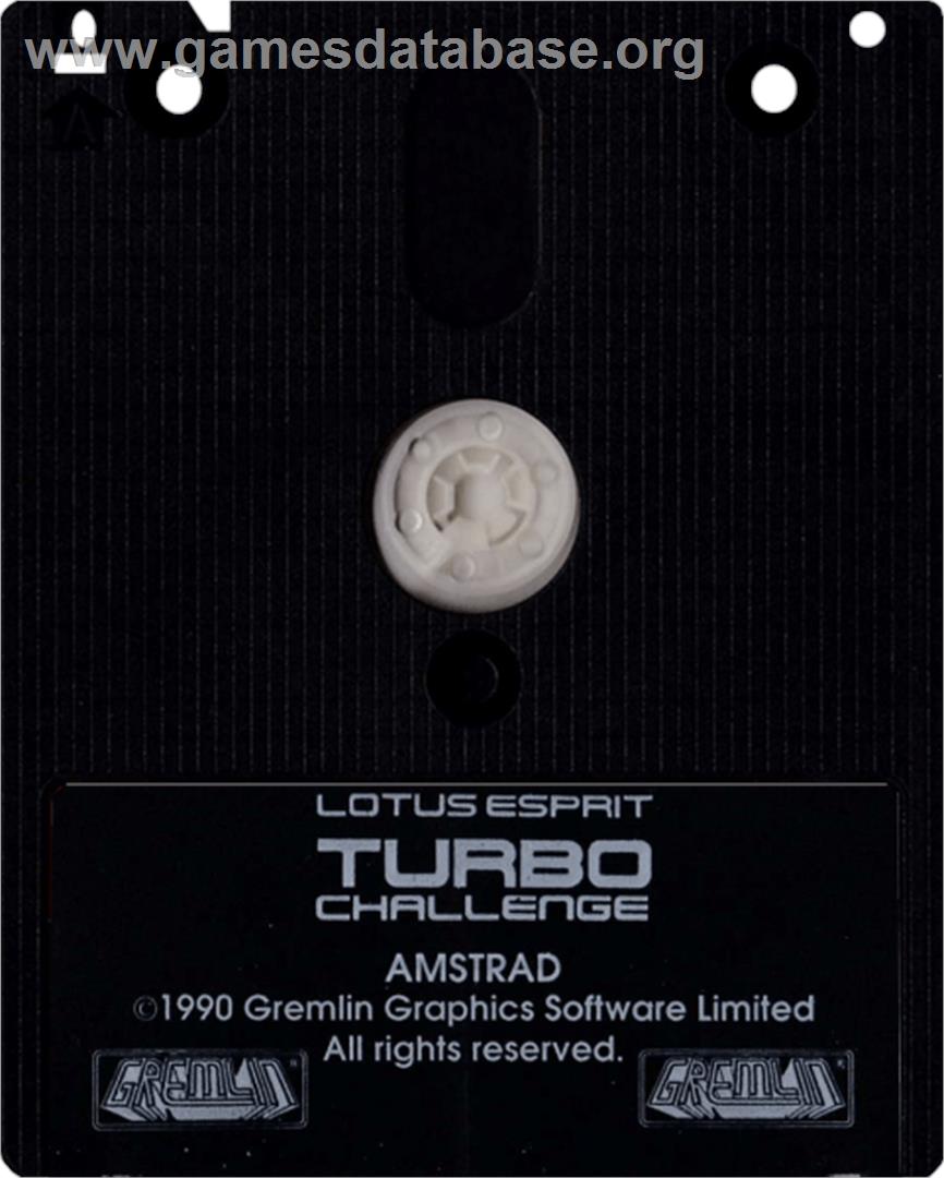 Lotus Esprit Turbo Challenge - Amstrad CPC - Artwork - Cartridge
