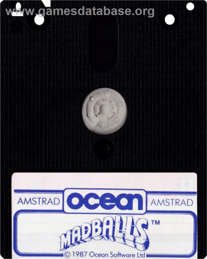 Madballs - Amstrad CPC - Artwork - Cartridge