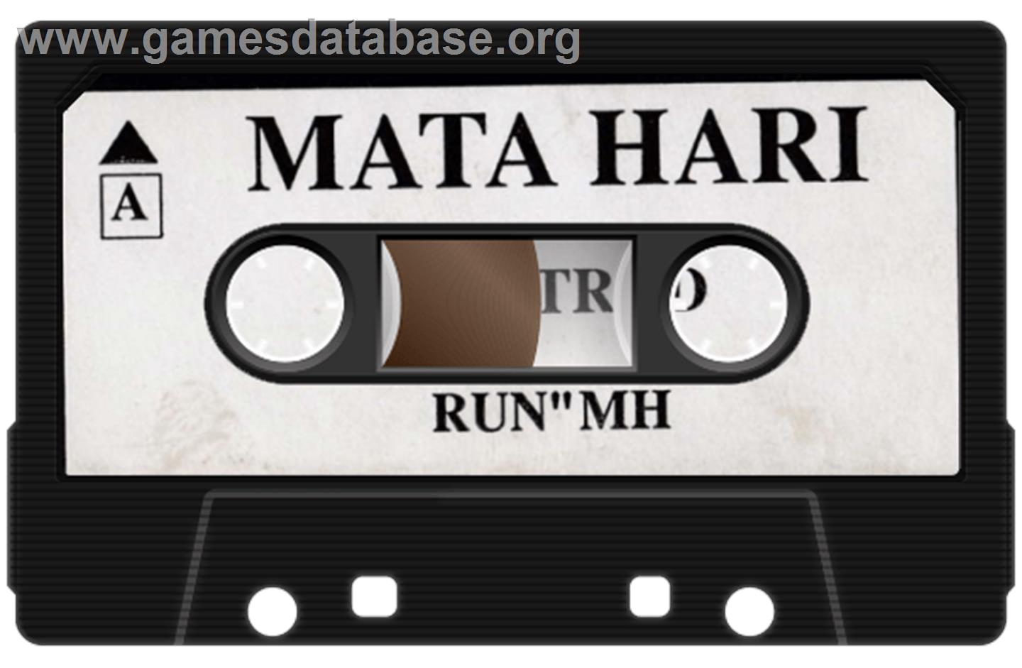 Mata Hari - Amstrad CPC - Artwork - Cartridge