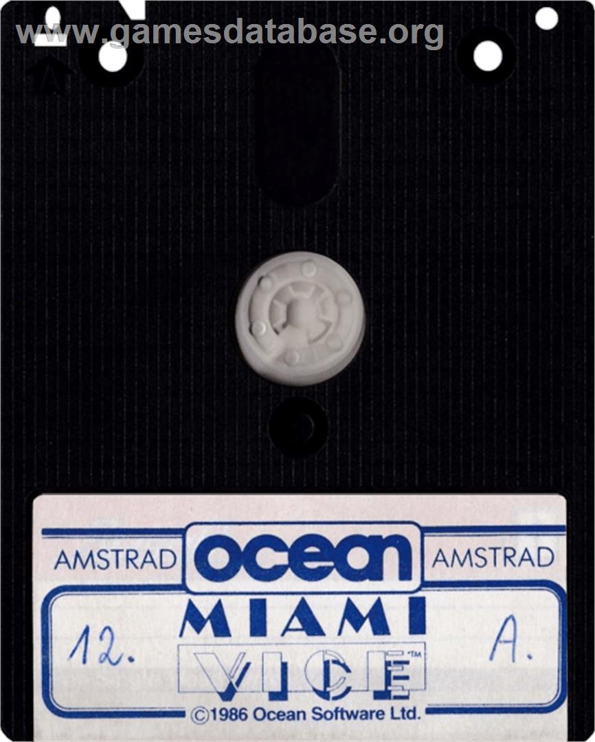 Miami Vice - Amstrad CPC - Artwork - Cartridge
