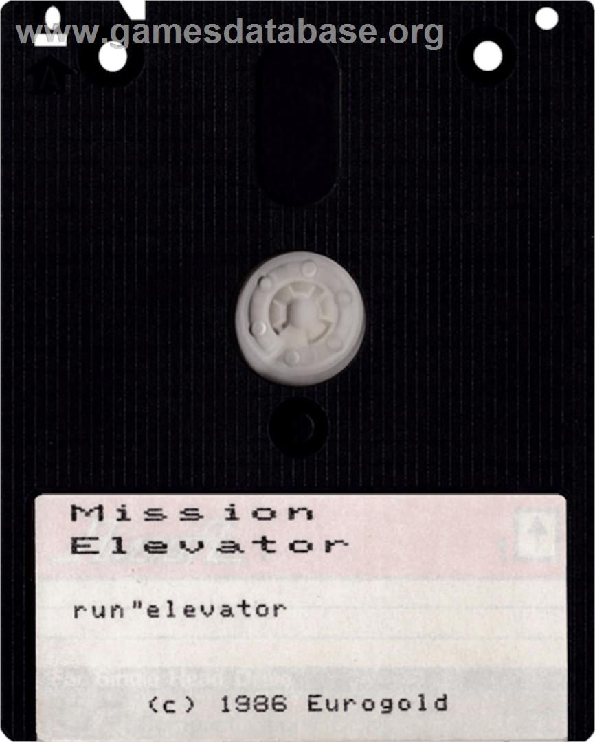 Mission Elevator - Amstrad CPC - Artwork - Cartridge