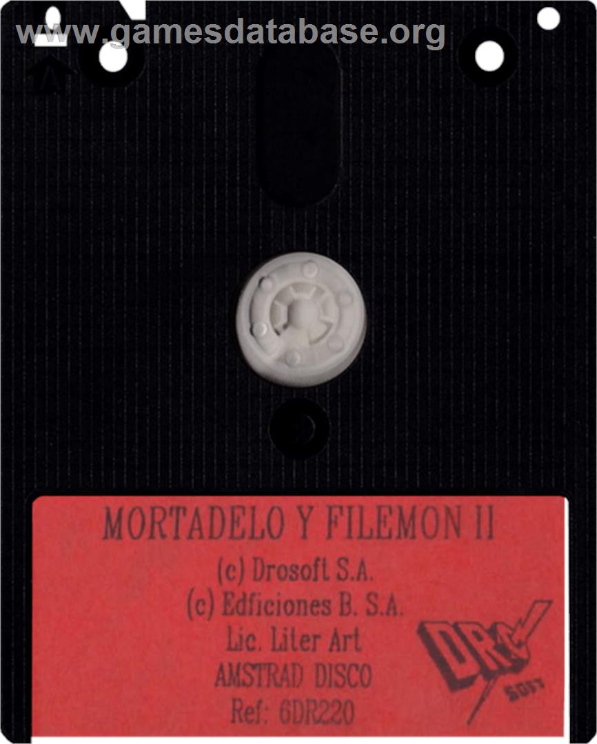 Mortadelo Y Filemon 2 - Amstrad CPC - Artwork - Cartridge