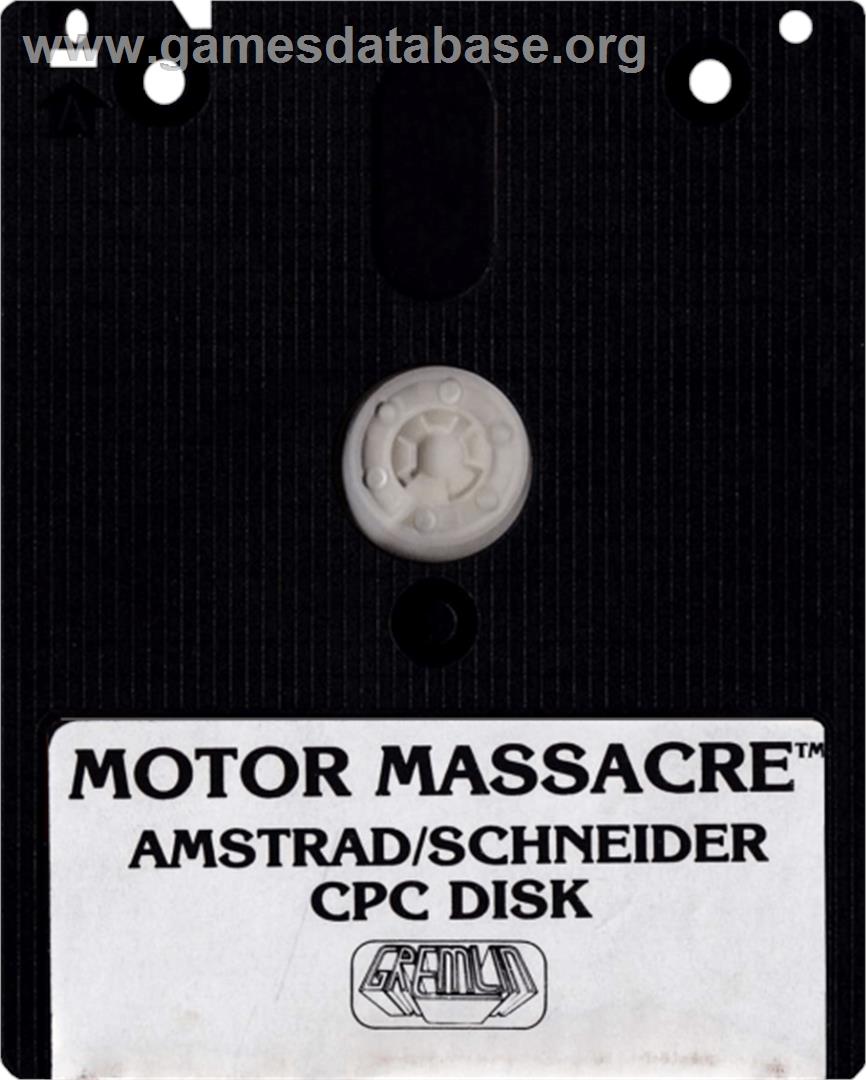 Motor Massacre - Amstrad CPC - Artwork - Cartridge
