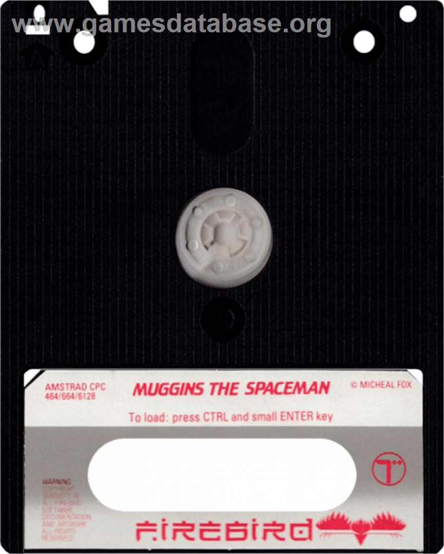 Muggins The Spaceman - Amstrad CPC - Artwork - Cartridge