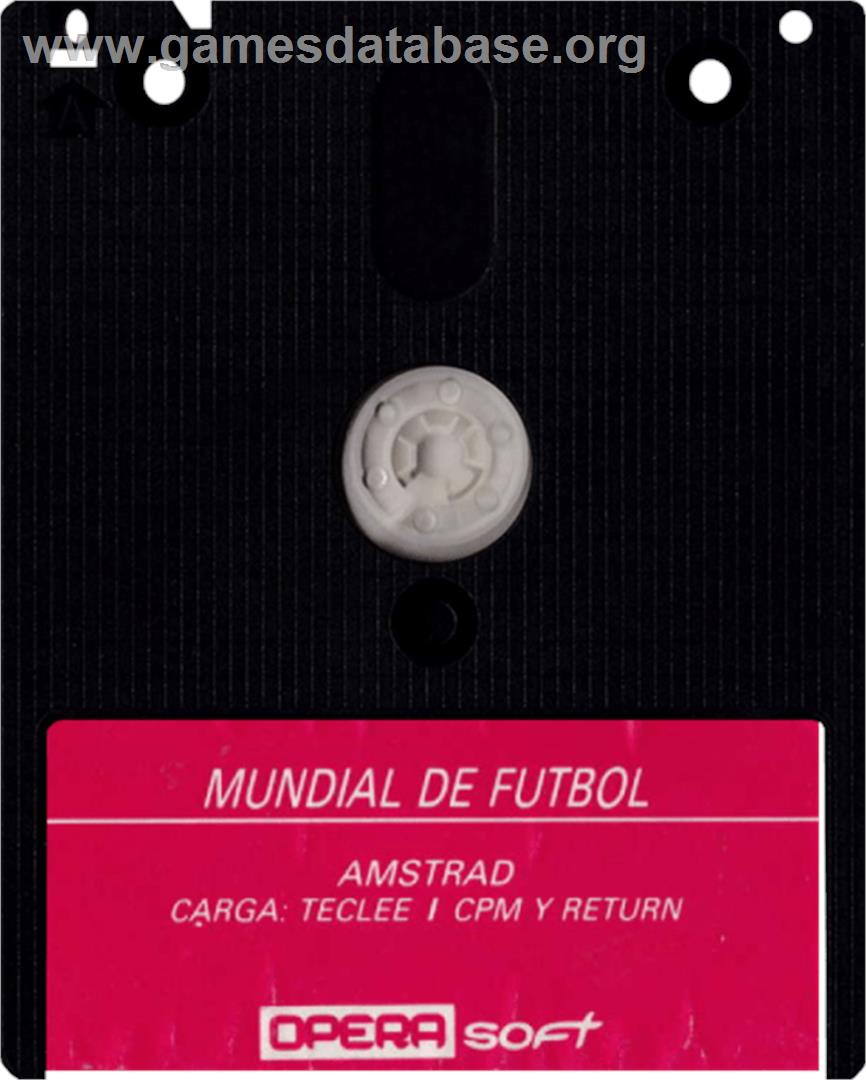 Mundial de Fútbol - Amstrad CPC - Artwork - Cartridge