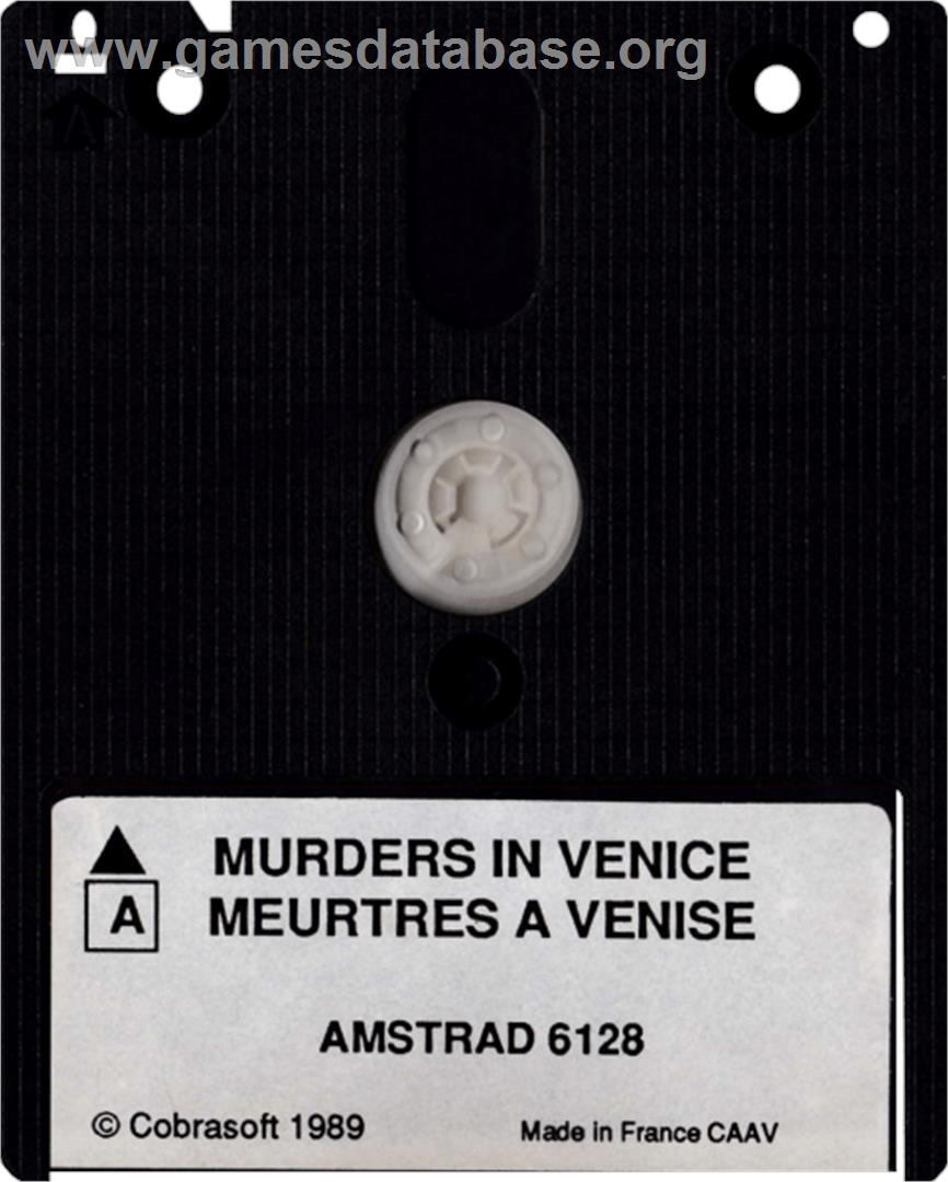 Murders in Venice - Amstrad CPC - Artwork - Cartridge