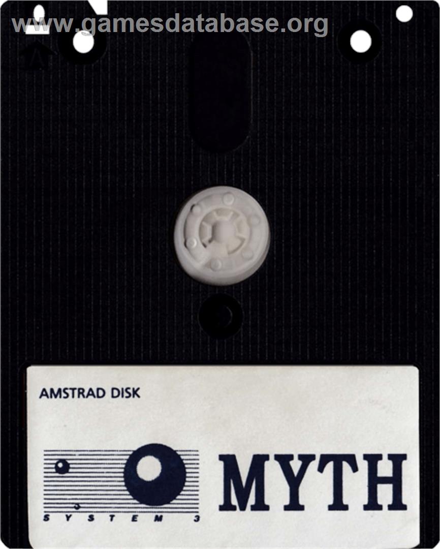Myth: History in the Making - Amstrad CPC - Artwork - Cartridge