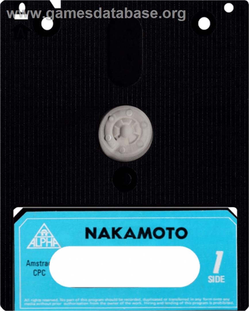 Nakamoto - Amstrad CPC - Artwork - Cartridge