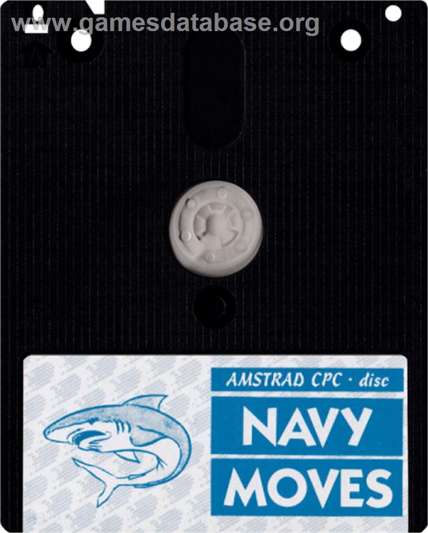 Navy Moves - Amstrad CPC - Artwork - Cartridge