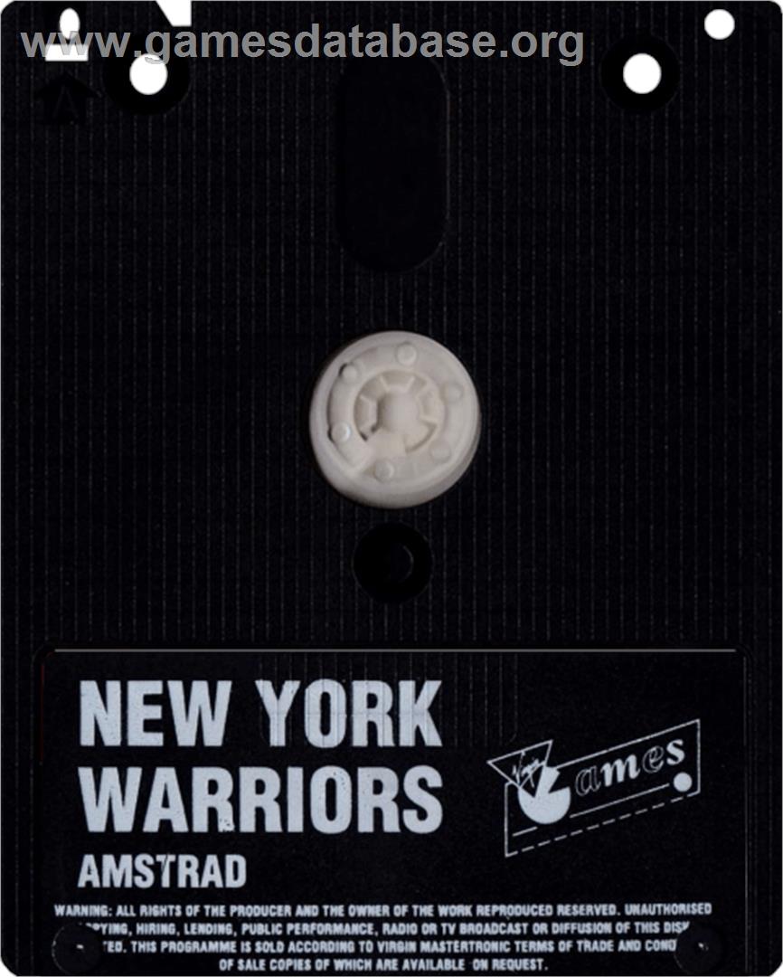 New York Warriors - Amstrad CPC - Artwork - Cartridge