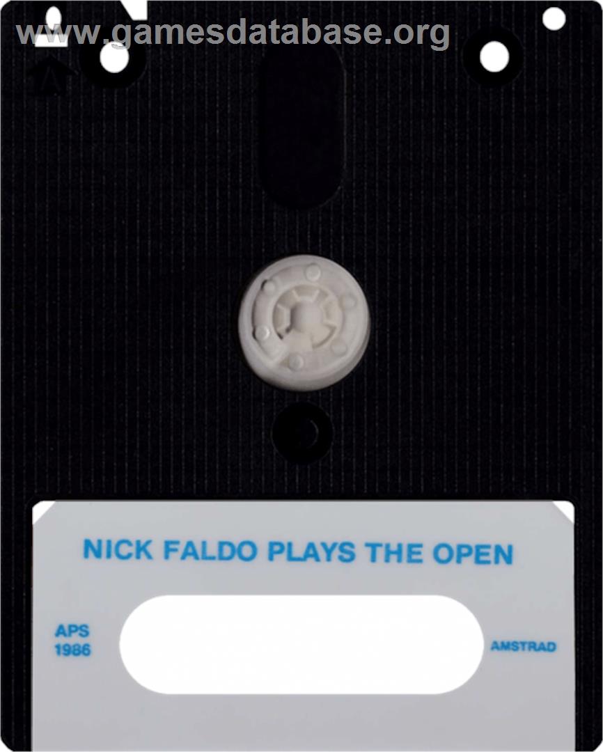 Nick Faldo Plays The Open - Amstrad CPC - Artwork - Cartridge