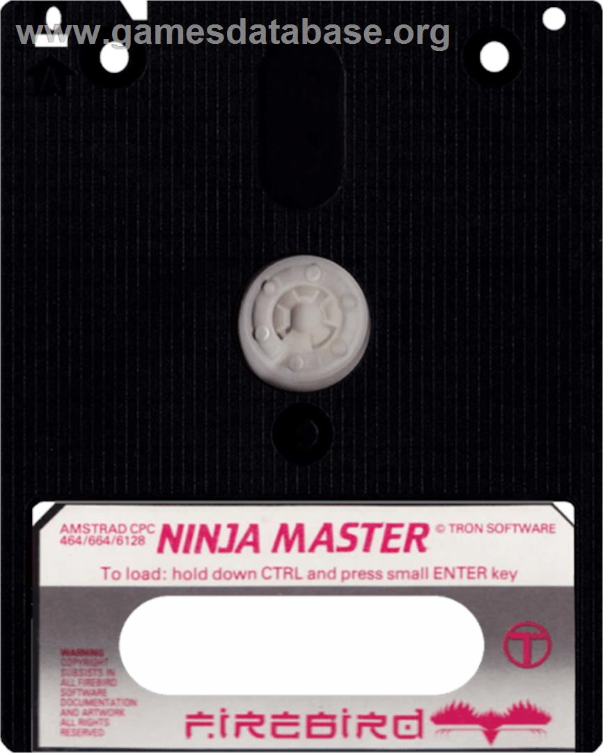 Ninja Master - Amstrad CPC - Artwork - Cartridge