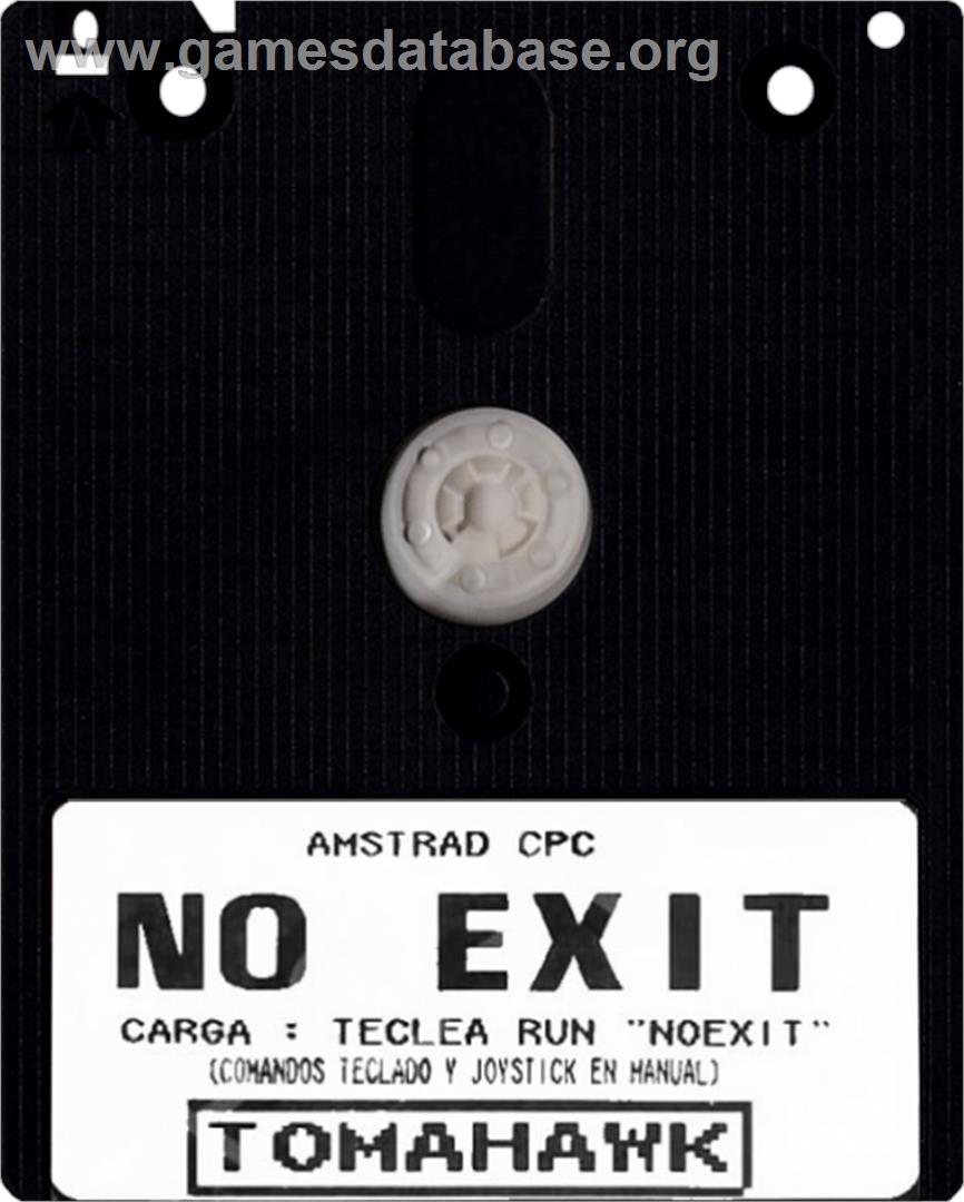 No Exit - Amstrad CPC - Artwork - Cartridge