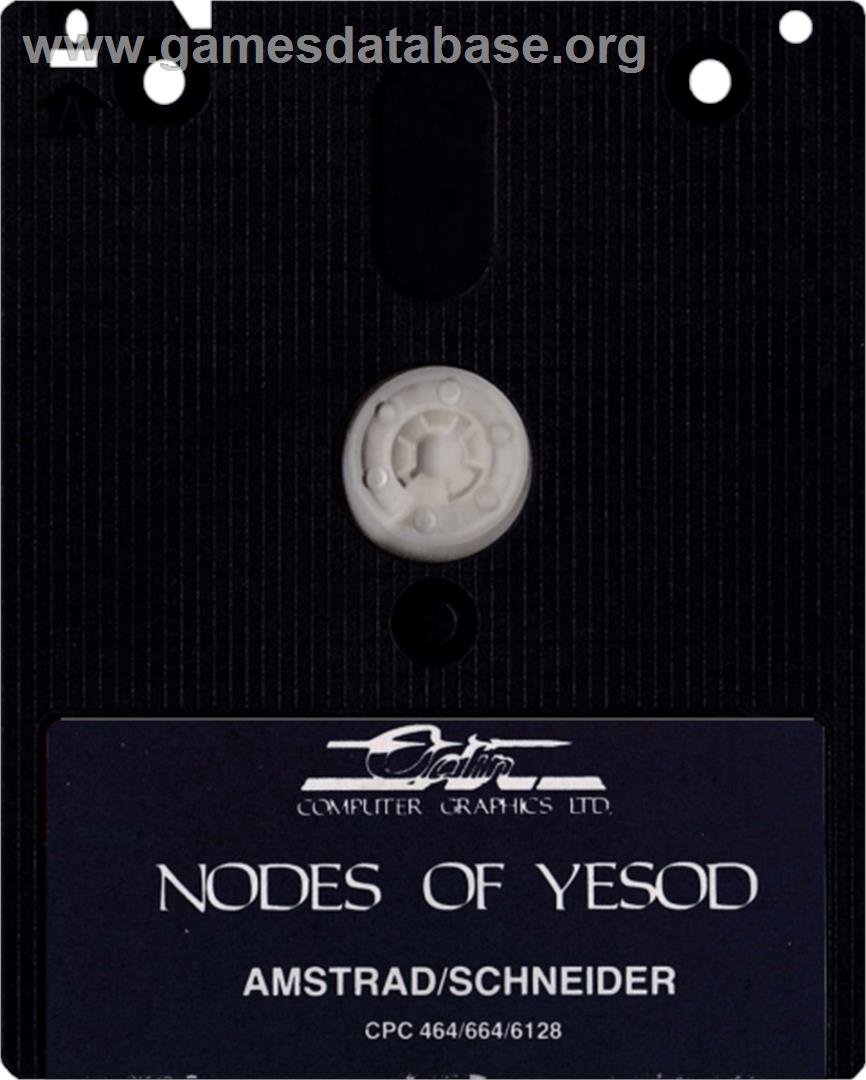 Nodes of Yesod - Amstrad CPC - Artwork - Cartridge