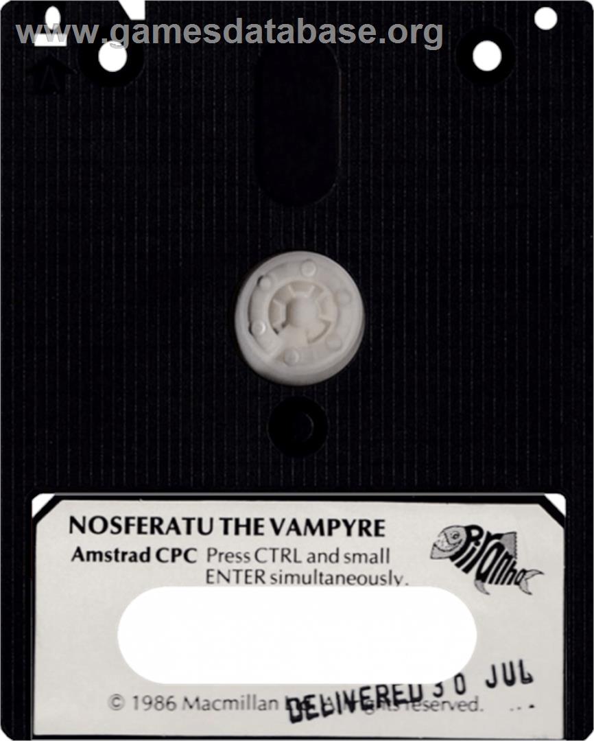Nosferatu The Vampyre - Amstrad CPC - Artwork - Cartridge