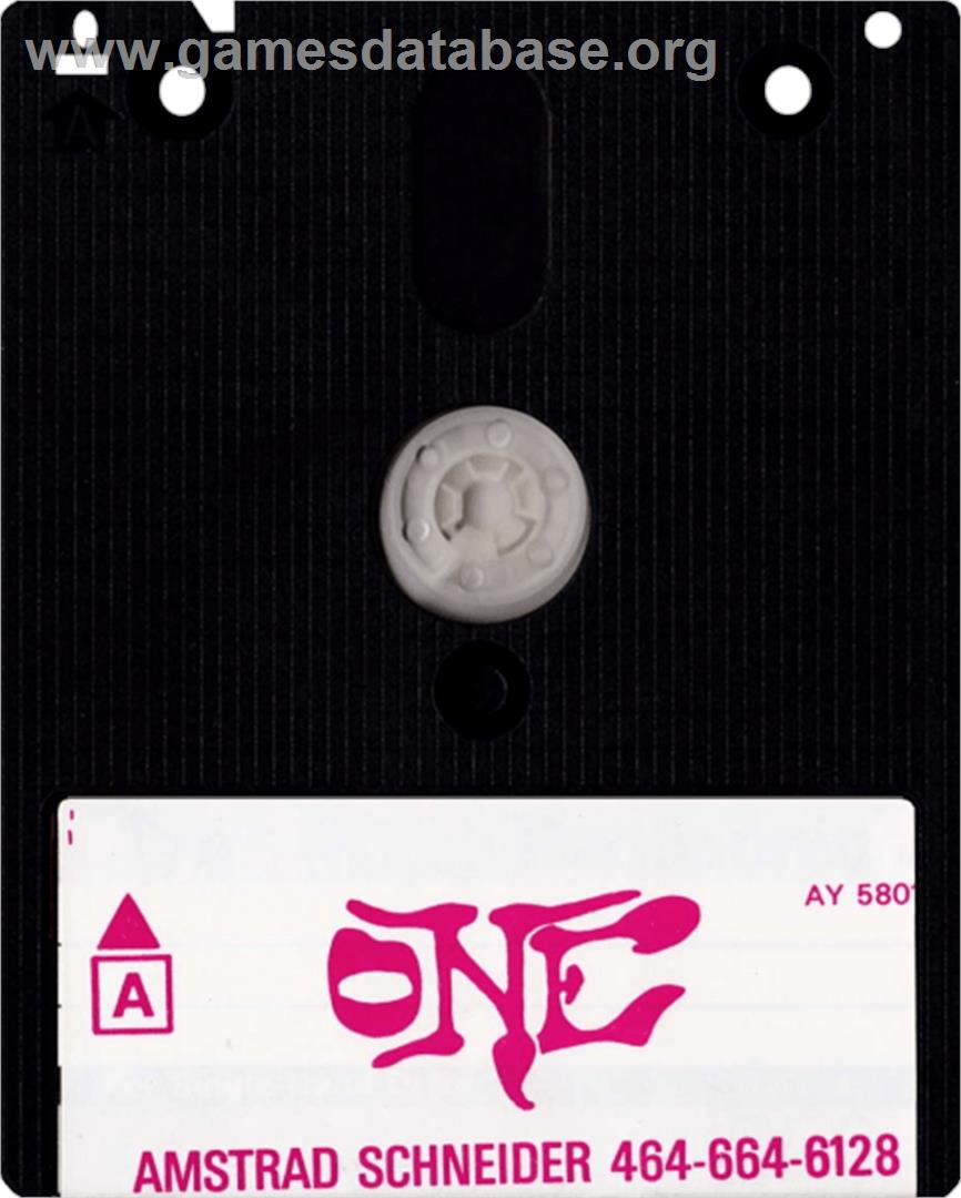 One - Amstrad CPC - Artwork - Cartridge