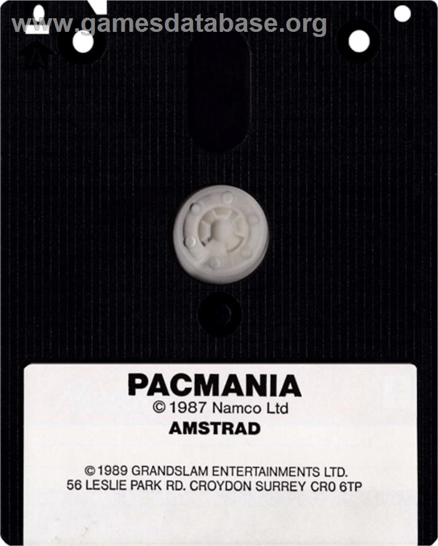 Pac-Mania - Amstrad CPC - Artwork - Cartridge