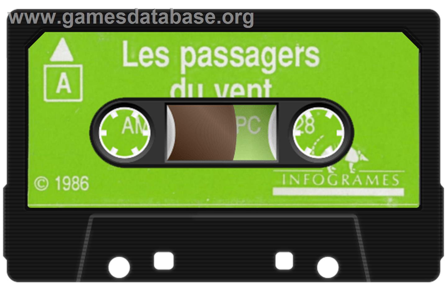 Passagers Du Vent, Les - Amstrad CPC - Artwork - Cartridge