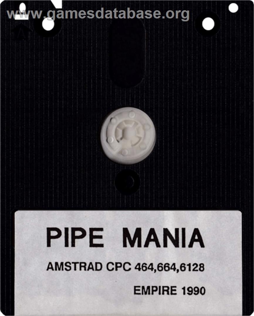 Pipe Mania - Amstrad CPC - Artwork - Cartridge