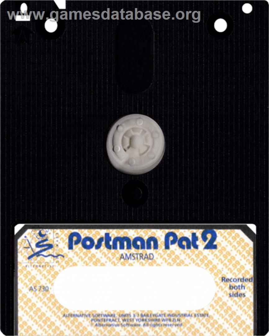 Postman Pat 2 - Amstrad CPC - Artwork - Cartridge