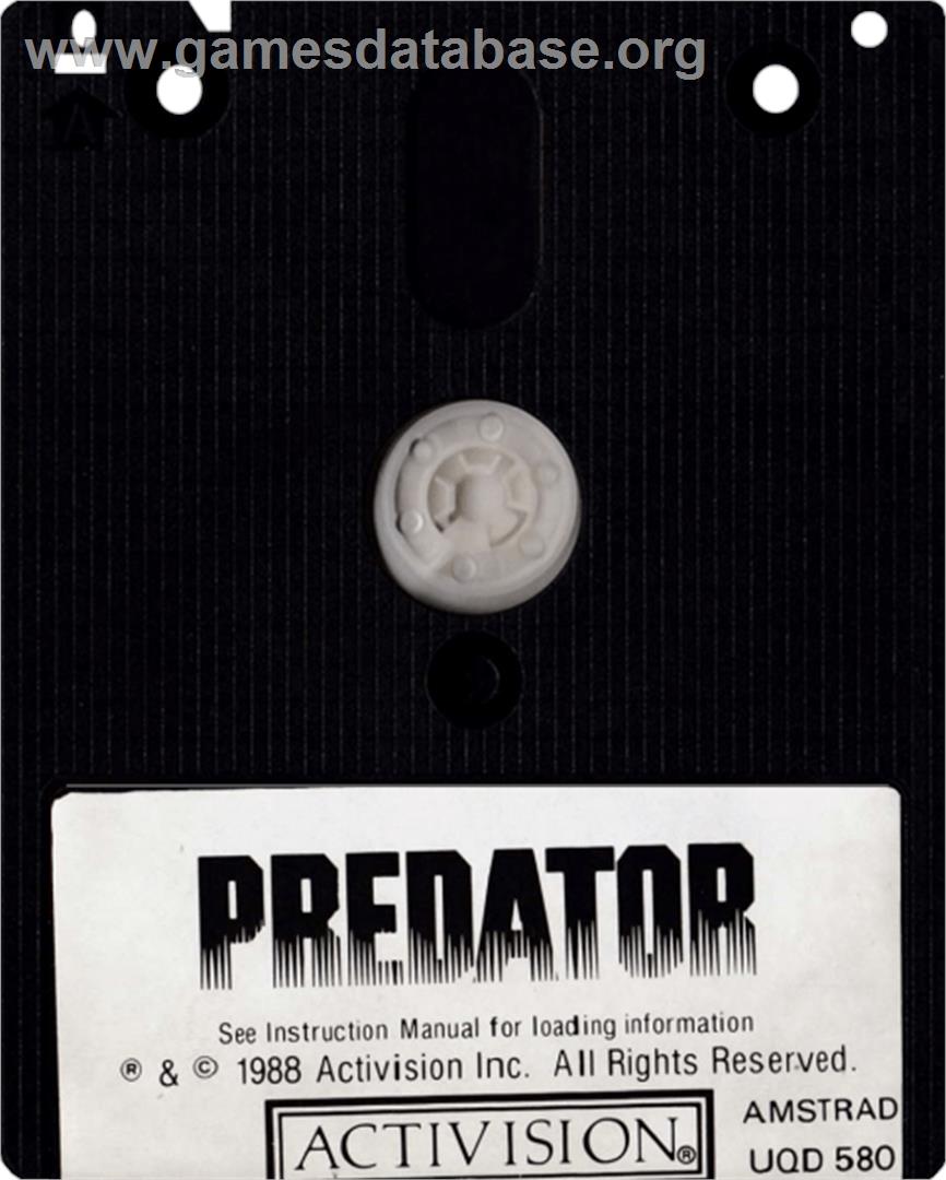 Predator - Amstrad CPC - Artwork - Cartridge