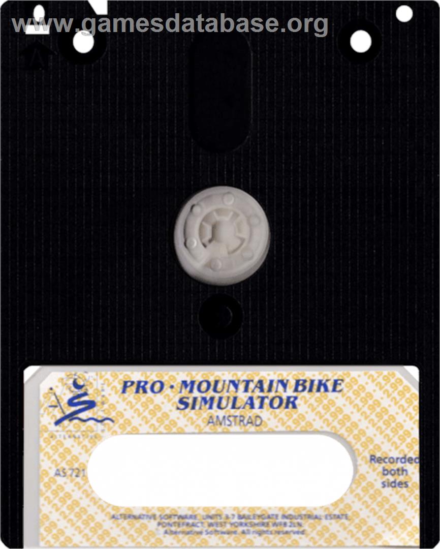 Pro Mountain Bike Simulator - Amstrad CPC - Artwork - Cartridge