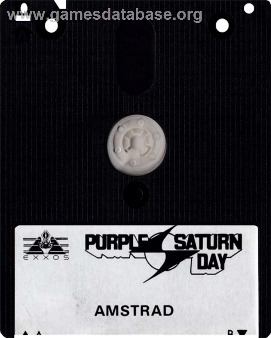 Purple Saturn Day - Amstrad CPC - Artwork - Cartridge