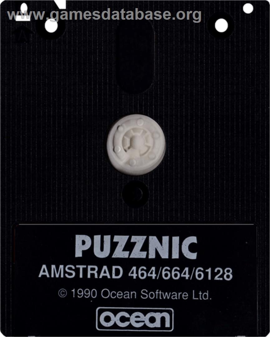 Puzznic - Amstrad CPC - Artwork - Cartridge