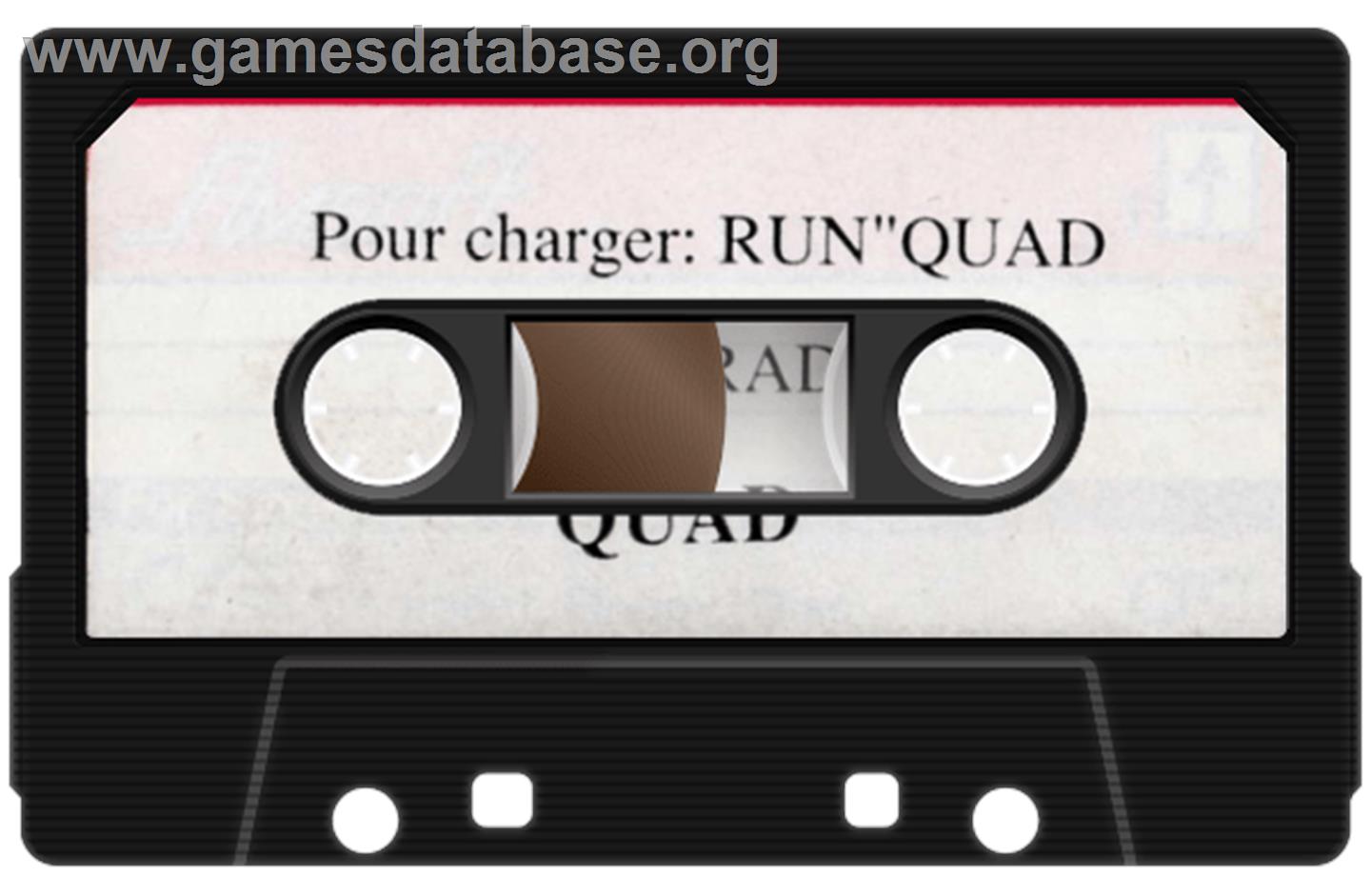 Quad - Amstrad CPC - Artwork - Cartridge