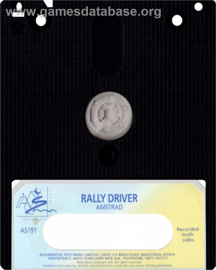 Rally Driver - Amstrad CPC - Artwork - Cartridge