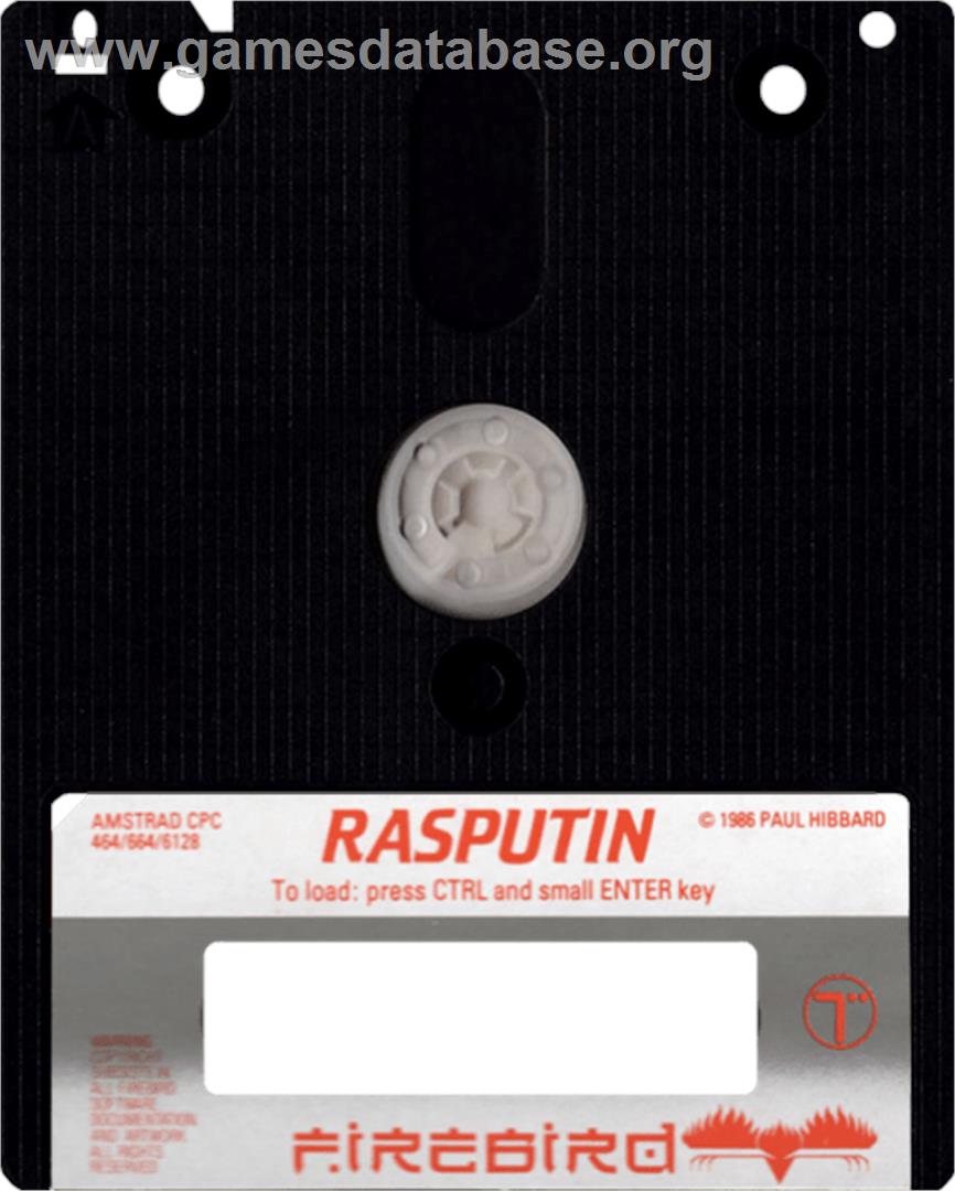 Rasputin - Amstrad CPC - Artwork - Cartridge