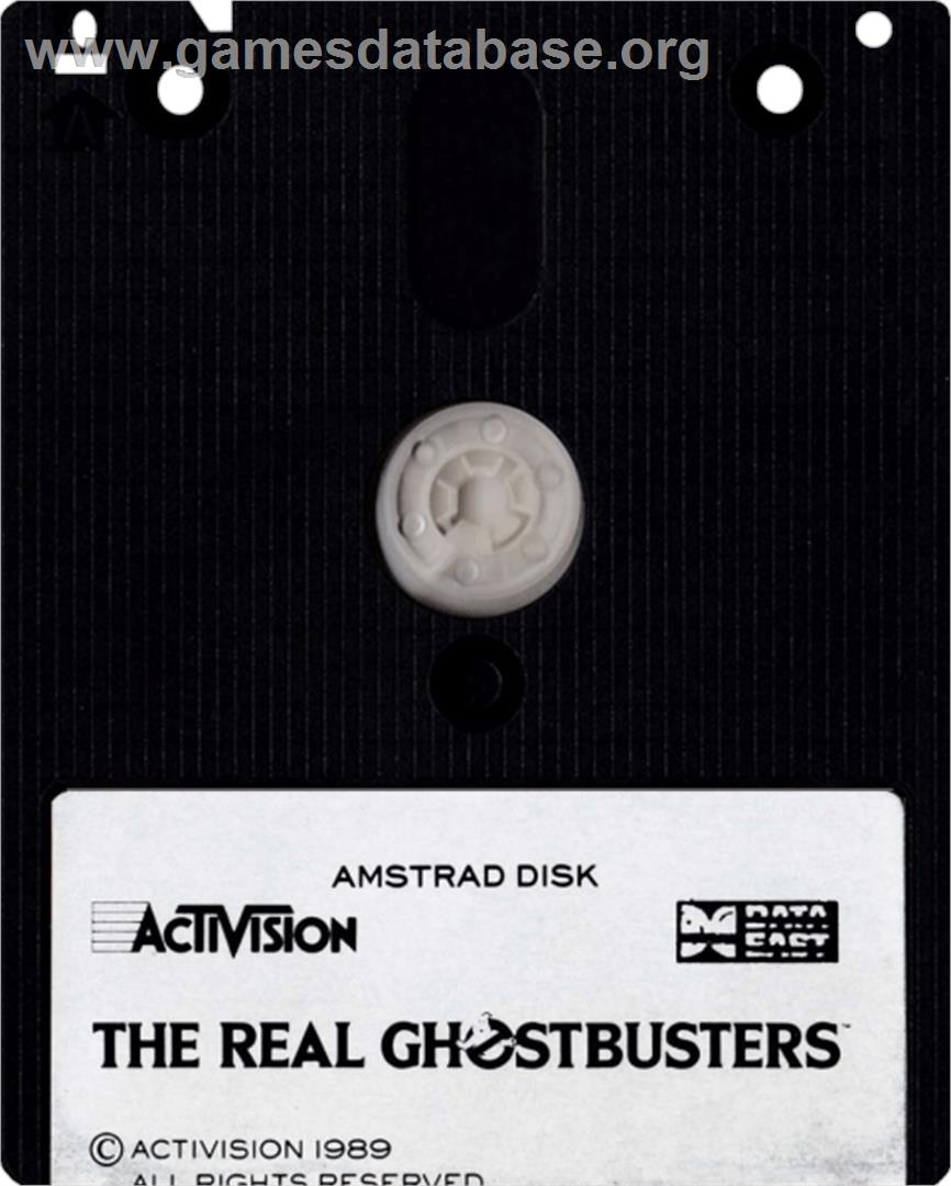 Real Ghostbusters, The - Amstrad CPC - Artwork - Cartridge