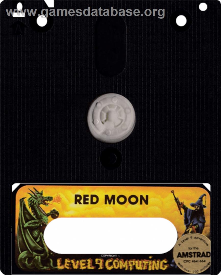 Red Moon - Amstrad CPC - Artwork - Cartridge