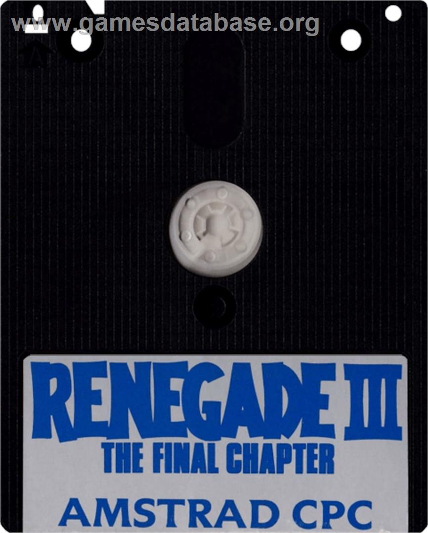 Renegade III: The Final Chapter - Amstrad CPC - Artwork - Cartridge