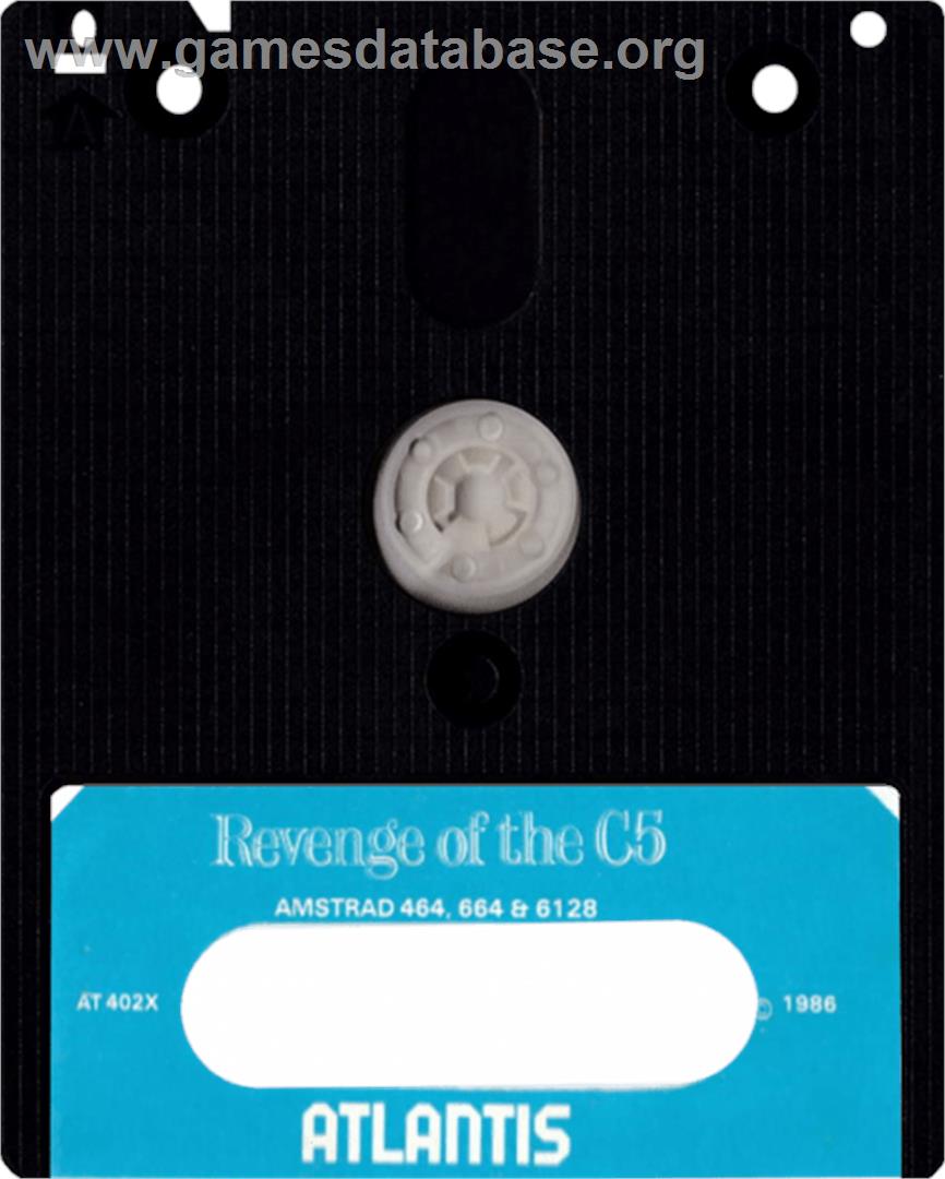 Revenge Of The C5 - Amstrad CPC - Artwork - Cartridge