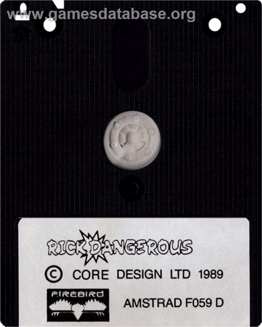 Rick Dangerous - Amstrad CPC - Artwork - Cartridge