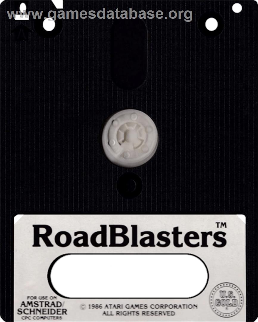 Road Blasters - Amstrad CPC - Artwork - Cartridge
