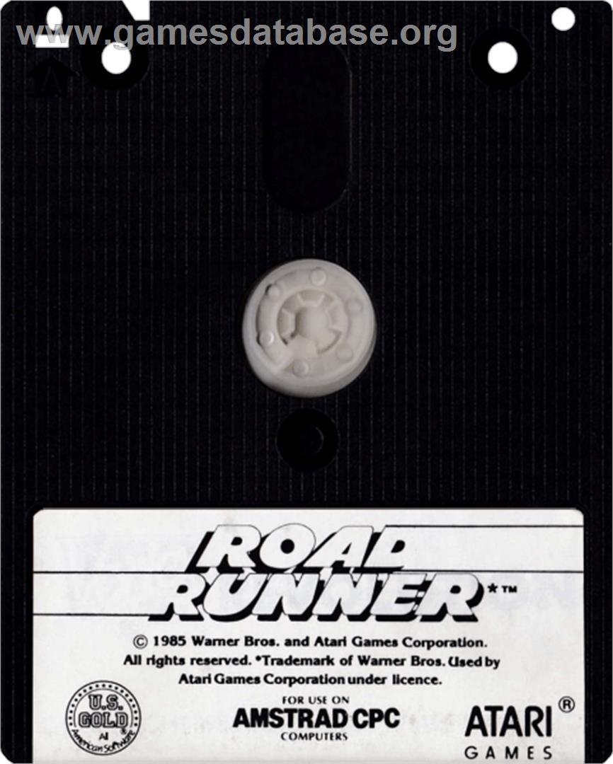 Road Runner - Amstrad CPC - Artwork - Cartridge