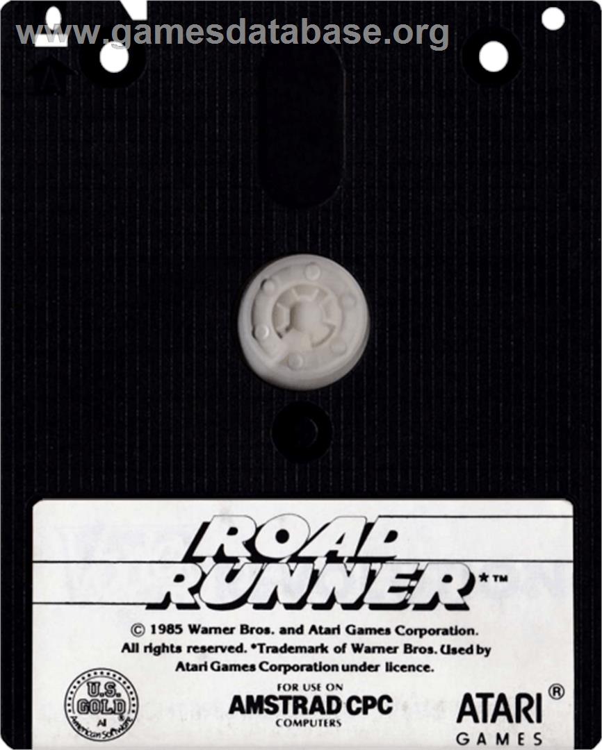 Road Runner And Wile E. Coyote - Amstrad CPC - Artwork - Cartridge
