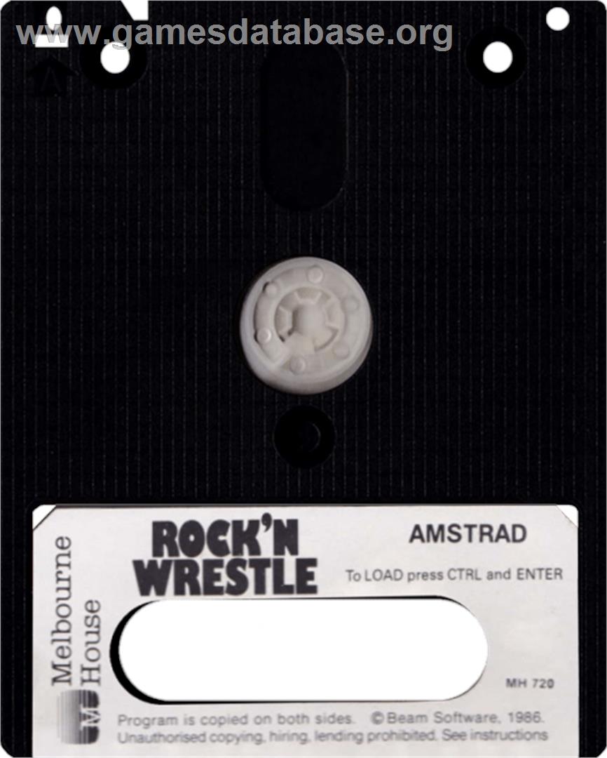 Rock 'n Wrestle - Amstrad CPC - Artwork - Cartridge